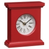 Classic Mantel Clock Red&Black&White