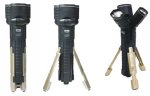PRO ELEC 3-in-1 Multi-Directional LED Tripod Torch