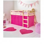 Pink Tent for Shorty Mid Sleeper Bed Frame