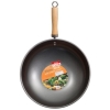 Wok with Wooden Handle 30cm