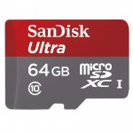 SanDisk Mobile Ultra Micro SD SDXC UHS-I Memory Card - 64GB - 48MB/s with Full Size Adapter