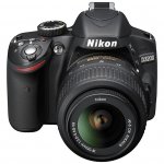 Nikon D3200 Digital SLR Camera with 18-55mm VR Lens, HD 1080p, 24MP, 3x Optical Zoom, 3" LCD Screen