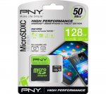 PNY High Performance Class 10 microSD Memory Card - 128 GB