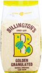 Billington's Natural Golden Granulated Unrefined Cane Sugar per kg