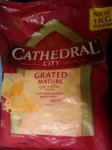1KG of grated cathedral city cheese in fulton foods