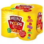 Heinz Spaghetti Hoops [4x400g tins]