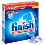 Finish dishwasher tablets 49 tablets @ poundshop.com also salt tablets for a 1.00