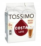 TASSIMO Costa Latte coffee 16 discs, 8 servings Pack of 5, Total 80 discs/pods, 40 servings), from amazon Prime and &pound;19.70 non prime