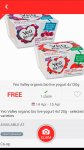 Free Yeo Valley yoghurt