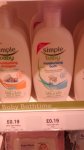 Simple Baby Moisturising Bath & Shampoo (300ml)