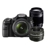 Sony A58 Digital SLT Camera Triple Lens Kit