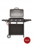 3 Burner Gas BBQ With Side Burner