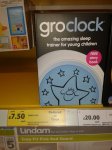 Toddler sleep trainer: The Gro Company Gro-Clock