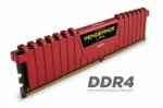 Corsair Vengeance LPX 8GB (1x8GB) DDR4 DRAM 2666MHz C16 Memory Kit - Red 1.2V