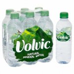 Volvic Natural Mineral Water (6 x 500ml)