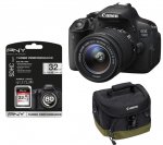 Canon 700d dslr camera, lens and accessories bundle