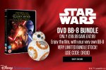 Star Wars BB-8 Droid + Force Awakens DVD