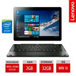 Lenovo Miix 300 10.1" Windows 10 Tablet with Keyboard Intel Z3735F 2GB 32GB eMMC