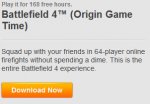 Battlefield 4 (PC) - Free 168 Hours Game Time
