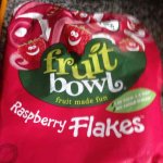 Tesco fruit bowl fruit flakes