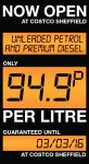 Unleaded and PREMIUM diesel per litre