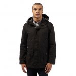 Red herring black lined parka (and other mens coats) from £18.00