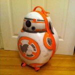 Star Wars BB-8 luggage