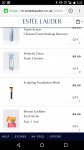 Estee Lauder free foundation brush, Perfectly Clean foam sample), Perfectly Clean triple action sample, bronze goddess sample, perfume sample, with 2 purchases 1 to be foundation). Plus 4 free extra samples with a spend