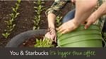 Starbucks is giving a free drink to anyone who buys one of its coffee tumblers £1.00 on Friday 22nd April