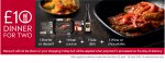 Waitrose dinner for two starter or dessert, main, side and wine/ chocolates