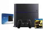 PS4 Black Console 500GB + Dark Souls III