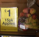Farmfoods family size large 15 apples