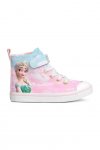 Girl's Frozen Elsa Hi Top Trainers