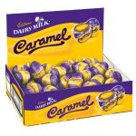 Box x48 cadburys caramel eggs (dated july 16) at poundland - All proceeds from the sale of this item will go to macmillan