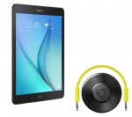 SAMSUNG Galaxy Tab A 9.7" Tablet (Black/White) + Google Chromecast Audio