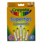 Crayola Supertips Washable 12 Pack