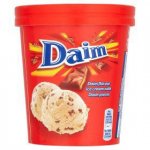 Daim Ice cream Tub 480ml