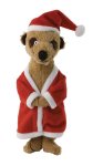 Meerkat Festive Soft Dog Toy With Squeaker add on item
