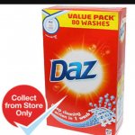Daz 80 wash washing powder