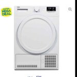 BEKO DCX83100W Condenser Tumble Dryer - White