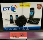 BT 6500 quad phones in Sainsbury