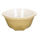 Kitchen Craft Home Made Traditional Stoneware Mixing Bowl, 24 cm