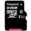 64gb Kingston micro SDHC/SDXC Class 10 with Sd adapter