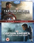 Captain America The First Avenger/The Winter Soldier - double bluray pack - xtravision