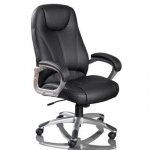  Burton Leather Executive Chair, Black for £46.79 @ Staples 