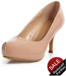 Nude Shoebox mid heel court shoe with fab reviews C&C