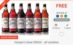 FREEBIE: Hooper's Brew (500ml) via Checkoutsmart App @ Morrisons; £1.80 @ Sainsbury’s; £2