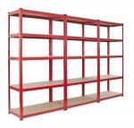 3x 5 Tier Heavy Duty Shelving £64.99 + £10.99 UK delivery Dispatched from and sold by The discount outlet / Amazon