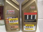 Castrol Edge 0W 30 fully synthetic oil 1 litre