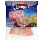 Youngs 5 pacific pink salmon fillets